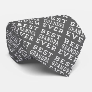 Best Grandpa Ever Tie