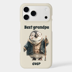 Best Grandpa Ever Winter Penguin