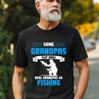 Best Grandpa Fishing T-Shirt
