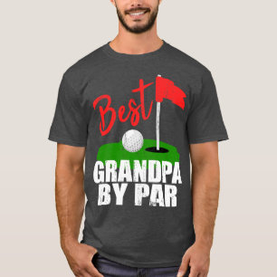 Best Grandpa Golfing Gift T-Shirt