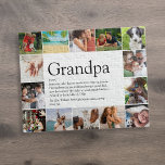 Best Grandpa, Grandad, Papa Definition 14 Photo Jigsaw Puzzle<br><div class="desc">14 photo collage jigsaw for you to personalise for your special grandpa,  grandad,  papa or pops to create a unique gift. A perfect way to show him how amazing he is every day. Designed by Thisisnotme©</div>