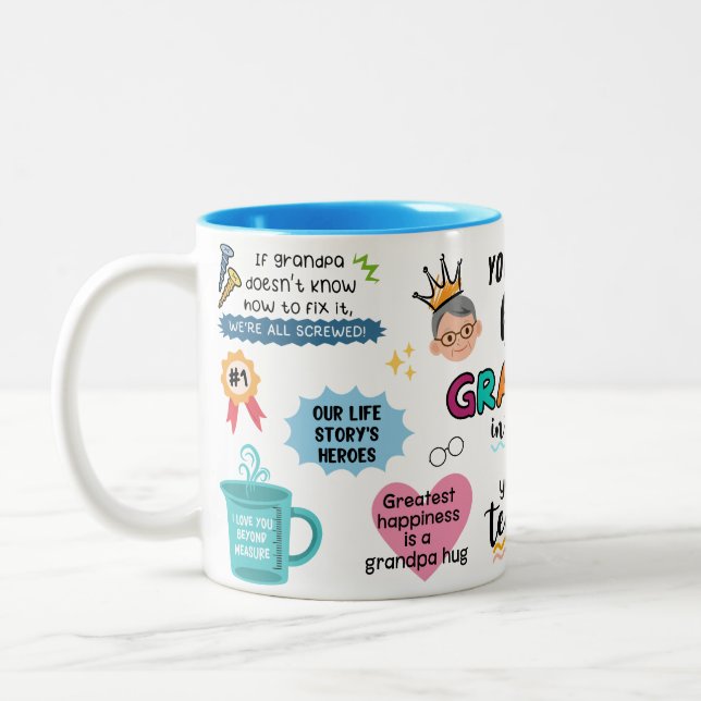 Best Grandpa Mug (Left)