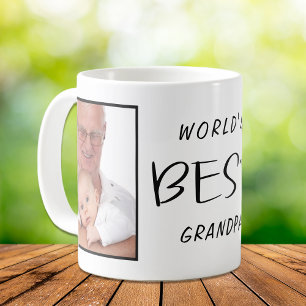 Best Grandpa Photo Coffee Mug
