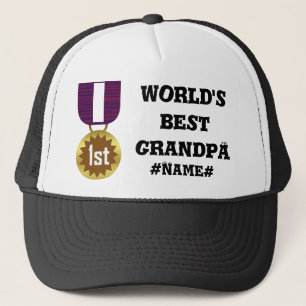 Best Grandpa Trucker Hat