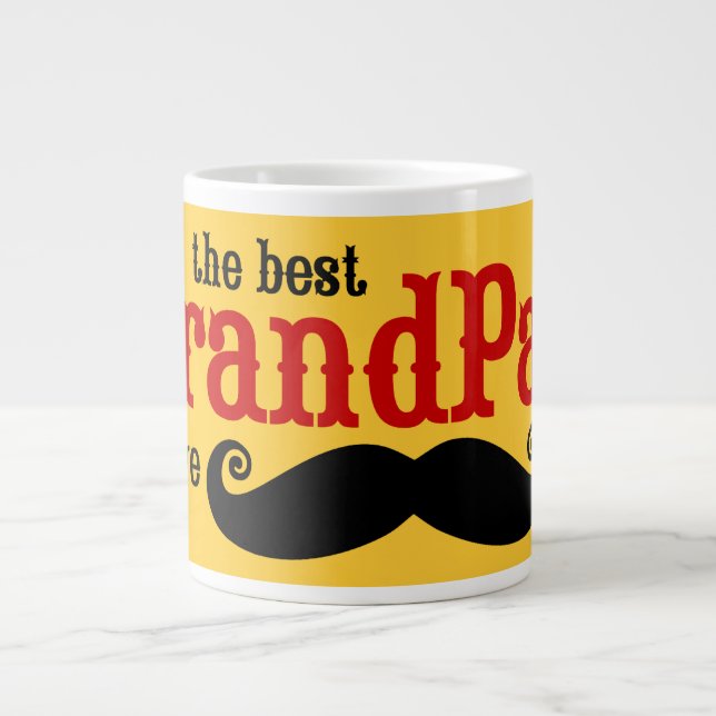 Best Grandpas Have Moustaches Speciality Mug (Front)