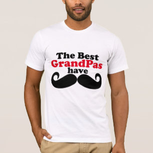 Best Grandpas Have Moustaches T-Shirt
