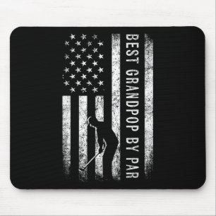 Best Grandpop By Par Golfing Gifts Grandpop Father Mouse Pad