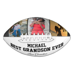 Best Grandson Ever Sports Valentines Day Player Football