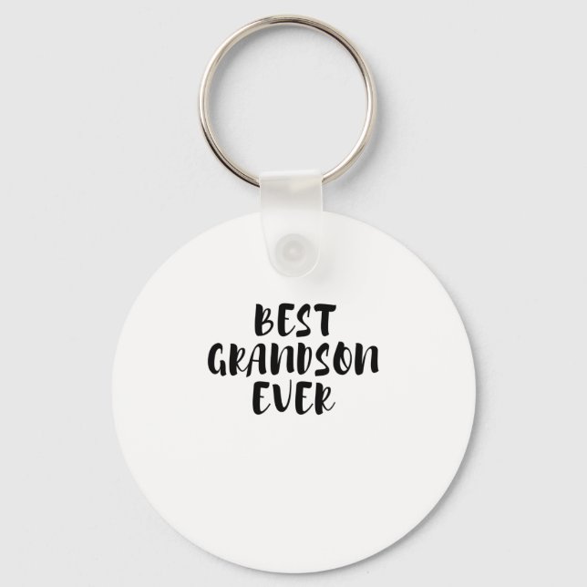 Best grandson key ring (Front)
