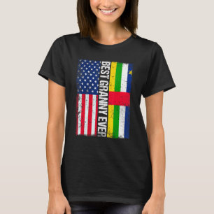Best Granny Ever American Central African Republic T-Shirt
