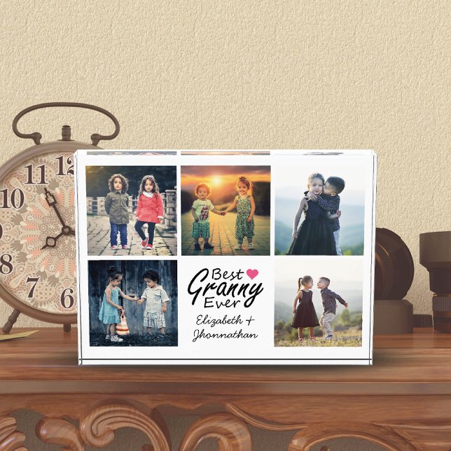 Best Granny Ever Grandchildren Photo Collage Gift (Creator Uploaded)