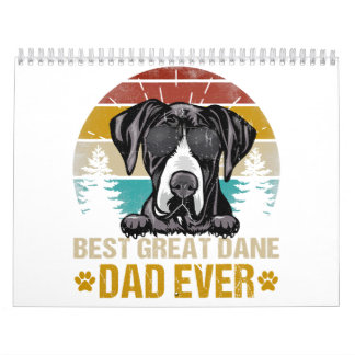 best great dane dad ever  dog lover  calendar