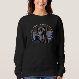 Best Great Dane Dad Ever Vintage German Mastiff Do Sweatshirt