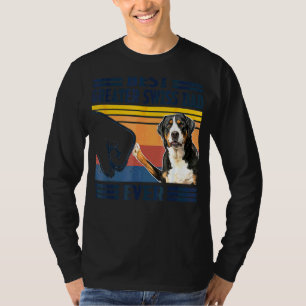 Best Greater Swiss Mountain Dog Dad Ever Dog T-Shirt