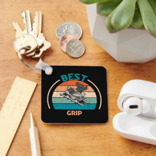 Best Grip - Retro Style Keychain