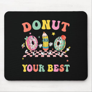 Best Groovy Donut Stress Testing Day Mouse Pad