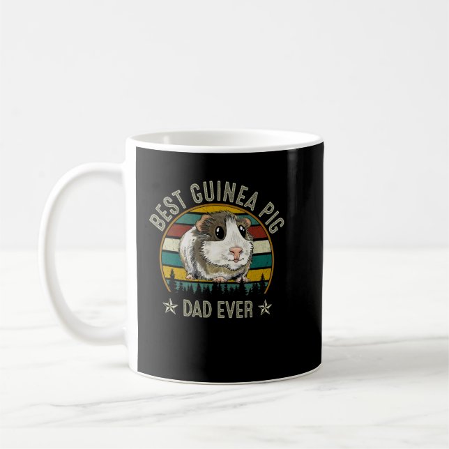 Best Guinea Pig Dad Ever Coffee Mug (Left)