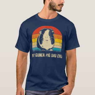 Best Guinea Pig Dad Ever  Funny Guinea Pig Daddy T-Shirt