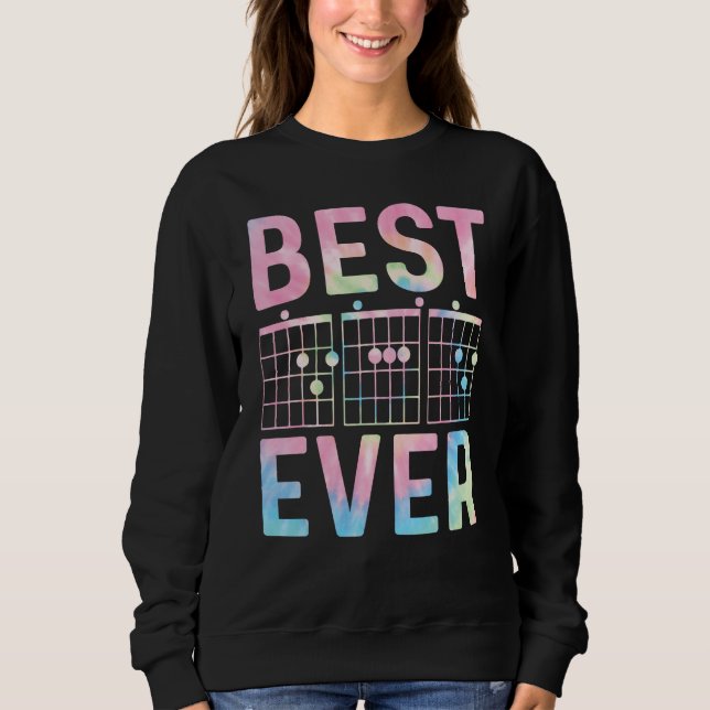 best guitar dad ever chords best dad guitar dad ti sweatshirt (Front)