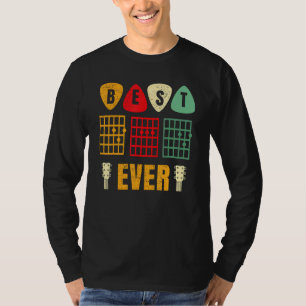 Best Guitar Dad Ever Chords Best Dad Guitar Guitar T-Shirt