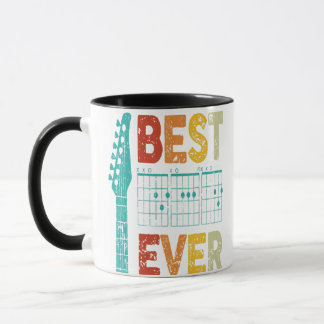 Best guitar dad ever chords best dad guitar shirt  mug