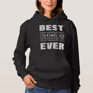 Best Guitar Dad Ever - Funny Guitar Gift For Dad Hoodie