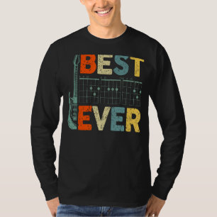 Best Guitar Dad Ever Guitarist Father Day Chord Gi T-Shirt