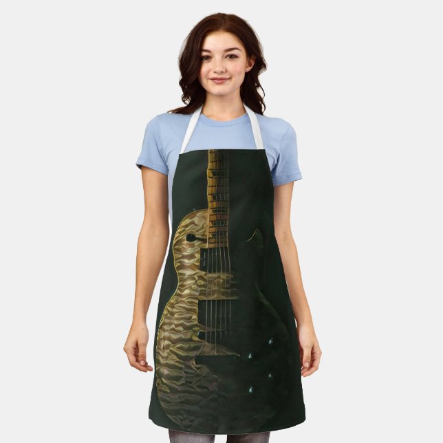 Best guitarist ever apron (Worn)