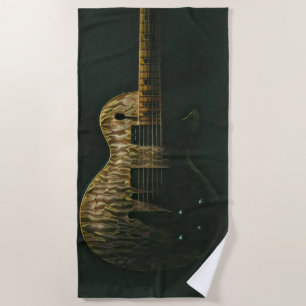 Best guitarist ever beach towel