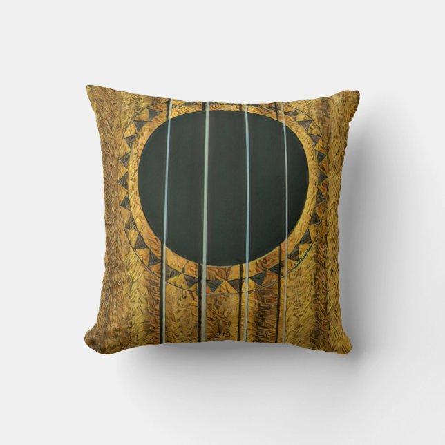 Best guitarist ever cushion (Front)