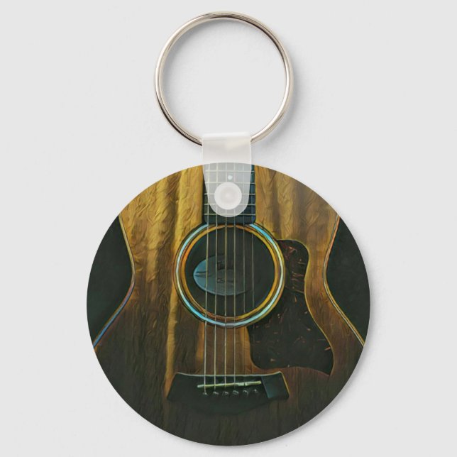Best guitarist ever key ring (Front)