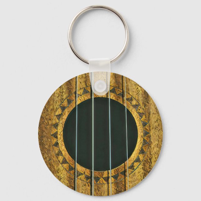 Best guitarist ever key ring (Front)