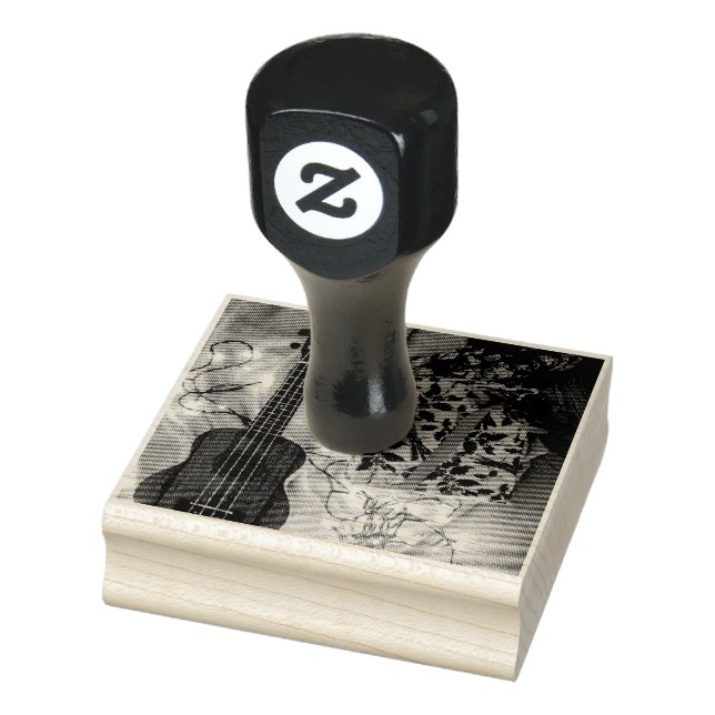 Best Guitarist Ever Rubber Stamp (Stamp)