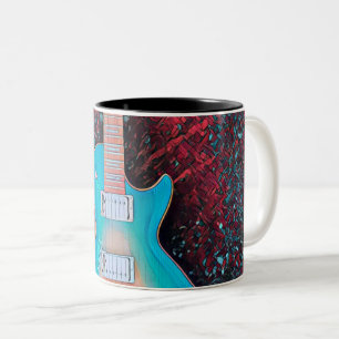 Best guitarist ever Two-Tone coffee mug