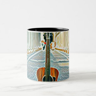 Best guitarist ever Two-Tone coffee mug