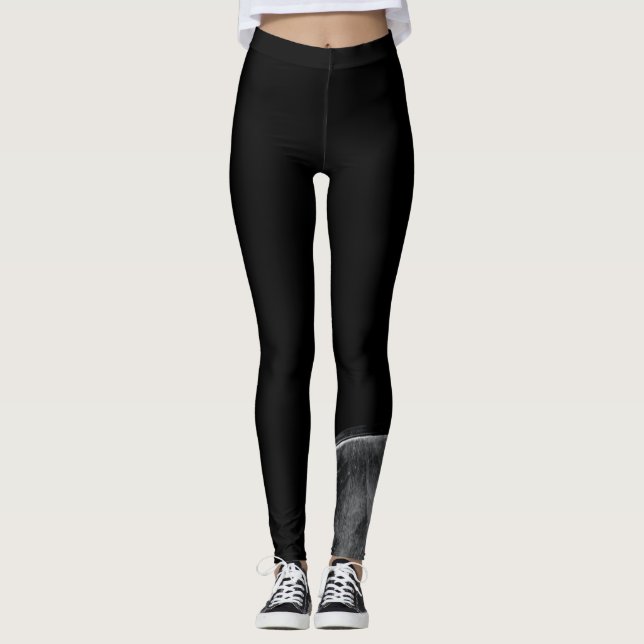 Best Guitarist Gift Leggings (Front)