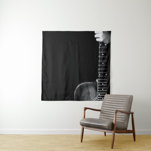Best Guitarist Gift Tapestry (In Situ)