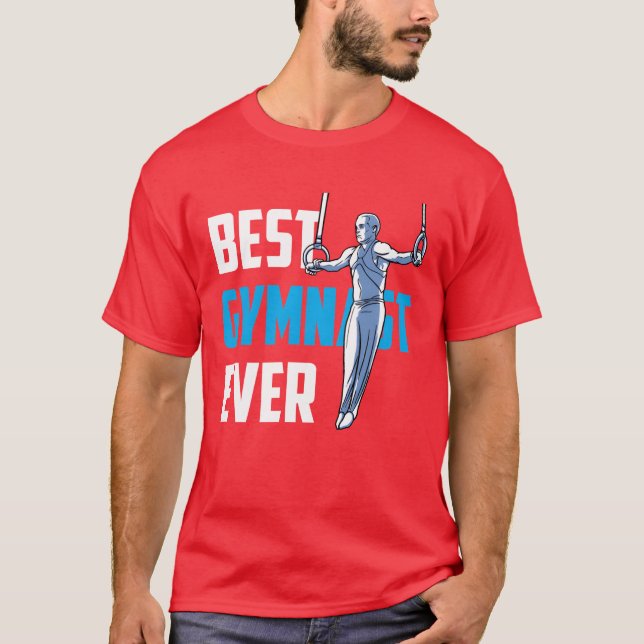Best Gymnast Ever Sports Gymnasts Gymnastics boy T-Shirt (Front)