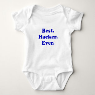 Best Hacker Ever Baby Bodysuit