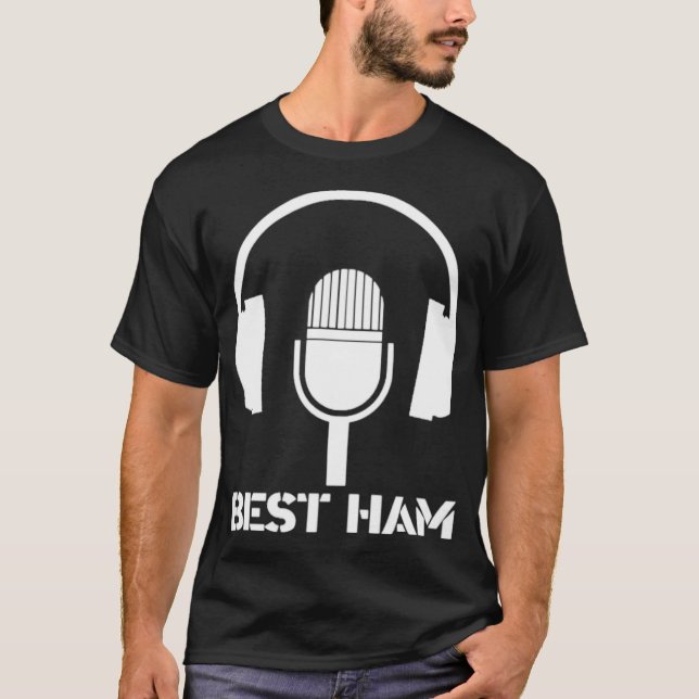Best Ham Radio Operator T-Shirt (Front)