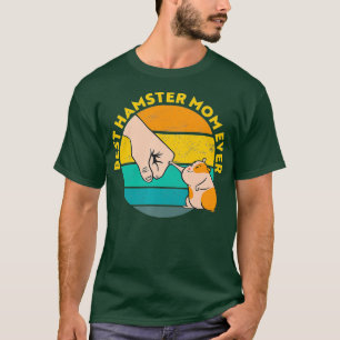 Best Hamster Mum - Pet Proud Owner Parent - T-Shirt