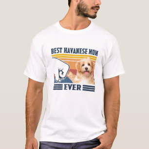 Best Havanese Mum Ever Vintage Mother Day Christma T-Shirt