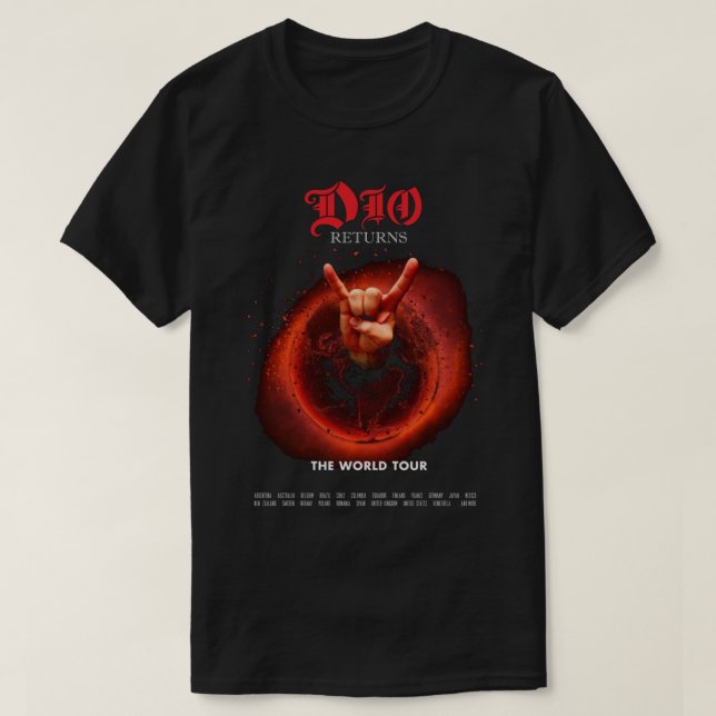 Best Heavy Metal Band Logo   T-Shirt (Design Front)