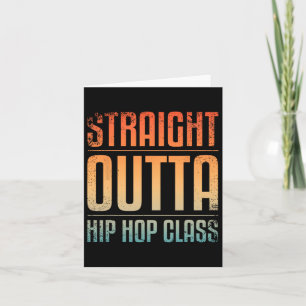 Best Hip Hop Dance Art For Men Women Hip Hop Danci Card