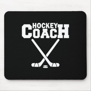 Best Hockey Coach Ever Proud Sports Team Mentor Mo Mouse Pad