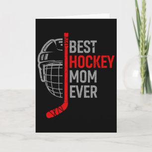 Best Hockey Mum Ever Funny Hockey - Mother's Day H Card