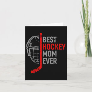 Best Hockey Mum Ever Funny Hockey - Mothers Day Ho Card