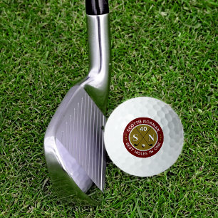 BEST HOLES IN ONE Classy Golfer Name Golf Balls