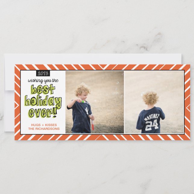 Best Holiday Ever x2! Card (Front)