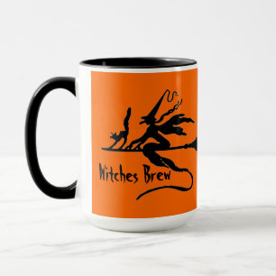 BEST HOLLOWEEN MUGS - WITCHES BREW - FUNNY MUG